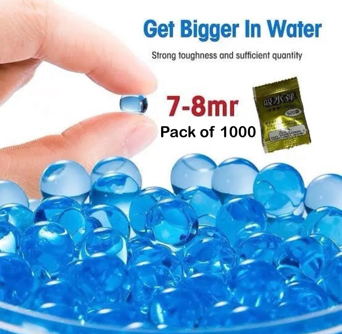 Gel balls bullets (pack of 1000)